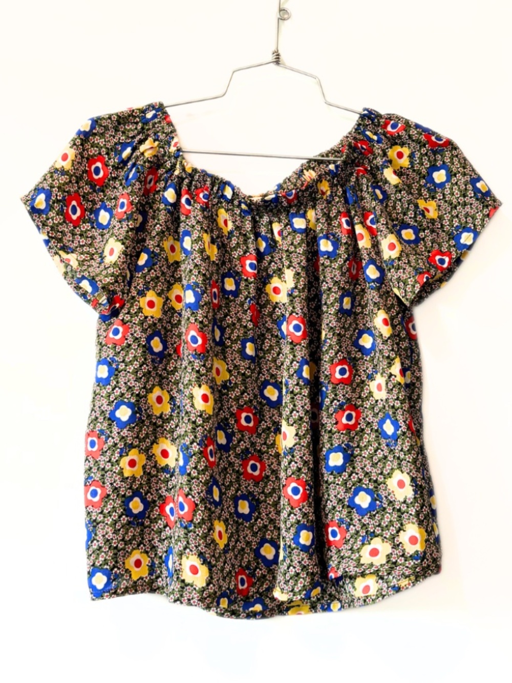 Compañía Fantástica Boho Floral Print Top Size M